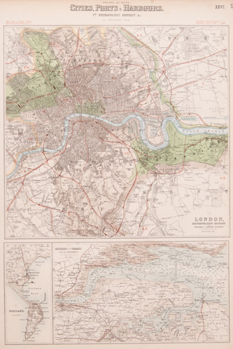 England and Wales
Cities, Ports & Harbours
1st Metropolitian District &c 